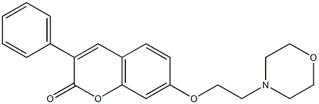 7-[2-(morpholin-4-yl)ethoxy]-3-phenyl-2H-chromen-2-one CAS#: 903188-15-8