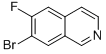 7-BROMO-6-FLUOROISOQUINOLINE CAS#: 923022-40-6