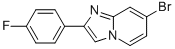 7-Bromo-2-(4-fluoro-phenyl)-imidazo[1,2-a]pyridine CAS#: 947533-55-3