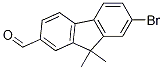 7-Bromo-9,9-dimethyl-9h-fluorene-2-carboxaldehyde CAS#: 944940-90-3