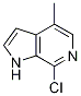 7-CHLORO-4-METHYL-1H-PYRROLO[2,3-C]PYRIDINE CAS#: 945840-68-6