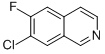 7-CHLORO-6-FLUOROISOQUINOLINE CAS#: 918490-51-4