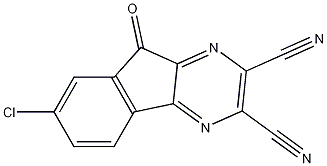 7-Chloro-9-oxo-9H-indeno[1,2-b]pyrazine-2,3-dicarbonitrile CAS#: 924296-39-9