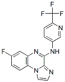 7-FLUORO-N-[6-(TRIFLUOROMETHYL)PYRIDIN-3-YL]IMIDAZO[1,2-A]QUINOXALIN-4-AMINE CAS#: 909681-26-1