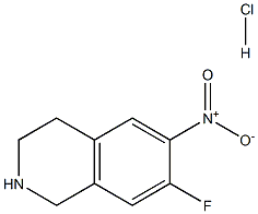 7-Fluoro-6-nitro-1,2,3,4-tetrahydroisoquinoline hydrochloride CAS#: 912846-66-3