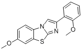 7-METHOXY-2-(2-METHOXYPHENYL)IMIDAZO[2,1-B]BENZOTHIAZOLE CAS#: 940392-13-2