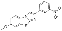 7-METHOXY-2-(3-NITROPHENYL)IMIDAZO[2,1-B]BENZOTHIAZOLE CAS#: 940438-36-8