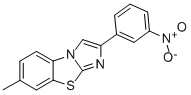 7-METHYL-2-(3-NITROPHENYL)IMIDAZO[2,1-B]BENZOTHIAZOLE CAS#: 940438-24-4