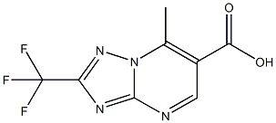 7-METHYL-2-TRIFLUOROMETHYL-[1,2,4]TRIAZOLO[1,5-A]PYRIMIDINE-6-CARBOXYLIC ACID CAS#: 924846-75-3