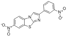 7-NITRO-2-(3-NITROPHENYL)IMIDAZO[2,1-B]BENZOTHIAZOLE CAS#: 940438-77-7