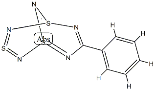 7-Phenyl-1,3,5-trithia(IV)-2,4,6,8,9-pentaazabicyclo[3.3.1]nona-1(9),2,3,5,7-pentene CAS#: 98990-56-8