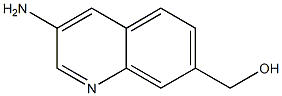 7-Quinolinemethanol,3-amino-(9CI) CAS#: 908247-67-6