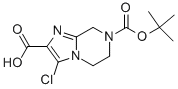 7-(TERT-BUTOXYCARBONYL)-3-CHLORO-5,6,7,8-TETRAHYDROIMIDAZO[1,2-A]PYRAZINE-2-CARBOXYLIC ACID CAS#: 903130-30-3