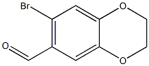 7-bromo-2,3-dihydrobenzo[b][1,4]dioxine-6-carbaldehyde CAS#: 99067-25-1