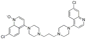 7-chloro-4-[4-[3-[4-(7-chloro-1-oxido-4-quinolinyl)-1-piperazinyl]propyl]-1-piperazinyl]quinoline CAS#: 925673-46-7