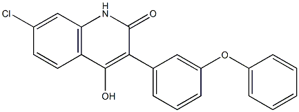 7-chloro-4-hydroxy-3-(3-phenoxyphenyl)quinolin-2(1H)-one CAS#: 940943-34-0