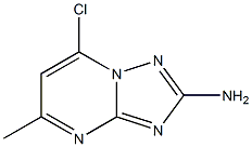 7-chloro-5-methyl-[1,2,4]triazolo[1,5-a]pyrimidin-2-amine CAS#: 99951-68-5
