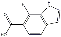 7-fluoro-1H-Indole-6-carboxylic acid CAS#: 908600-75-9
