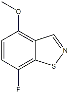 7-fluoro-4-Methoxy-benzo[d]isothiazole CAS#: 934180-41-3
