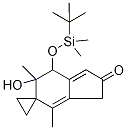 7'-tert-ButyldiMethylsilyloxy-6',7'-dihydro-6'-hydroxy-4',6'-diMethyl-spiro[cyclopropane-1,5'-[5H]inden]-2'(3'H)-one CAS#: 955978-16-2