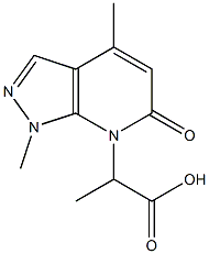 7H-Pyrazolo[3,4-b]pyridine-7-acetic  acid,  1,6-dihydro--alpha-,1,4-trimethyl-6-oxo- CAS#: 937605-57-7