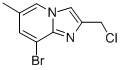 8-BROMO-2-(CHLOROMETHYL)-6-METHYLIMIDAZO[1,2-A]PYRIDINE CAS#: 901124-75-2