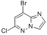 8-BROMO-6-CHLOROIMIDAZO[1,2-B]PYRIDAZINE CAS#: 933190-51-3