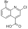 8-Bromo-2-chloroquinoline-4-carboxylic acid CAS#: 902743-27-5