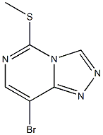 8-Bromo-5-(methylthio)[1,2,4]triazolo[4,3-c]pyrimidine CAS#: 99451-55-5