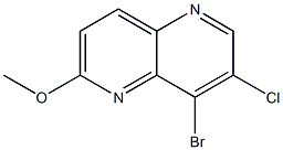 8-Bromo-7-chloro-2-methoxy-[1,5]naphthyridine CAS#: 915976-85-1