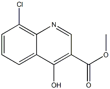 8-Chloro-1,4-dihydro-4-oxo-3-quinolinecarboxylic acid methyl ester CAS#: 942227-33-0