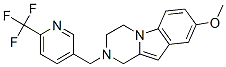 8-METHOXY-2-([6-(TRIFLUOROMETHYL)PYRIDIN-3-YL]METHYL)-1,2,3,4-TETRAHYDROPYRAZINO[1,2-A]INDOLE CAS#: 909661-37-6