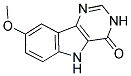 8-METHOXYPYRIMIDINO[5,4-B]INDOL-4(3H)-ONE CAS#: 98805-78-8