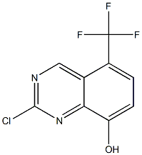 8-Quinazolinol, 2-chloro-5-(trifluoromethyl)- CAS#: 953040-23-8
