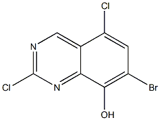 8-Quinazolinol, 7-bromo-2,5-dichloro- CAS#: 953039-87-7