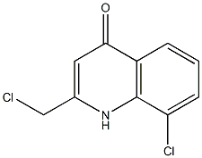 8-chloro-2-(chloromethyl)-4(1H)-quinolinone(SALTDATA: FREE) CAS#: 946692-43-9