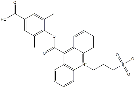 9-[(4-Carboxy-2,6-diMethylphenoxy)carbonyl]-10-(3-sulfopropyl)acridiniuM Inner Salt CAS#: 946423-58-1