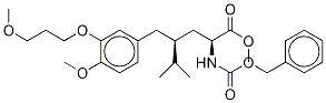 (αS,γS)-4-Methoxy-3-(3-methoxypropoxy)-γ-(1-methylethyl)-α-[[(phenylmethoxy)carbonyl]amino]benzenepentanoic Acid Methyl Ester CAS#: 900811-40-7