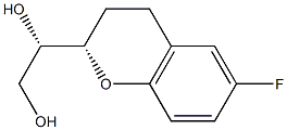(1’S,2S)-2-(1’,2’-Dihydroxyethyl)-6-fluorochromane CAS#: 905454-57-1