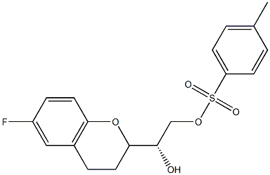 (1’S,2S)-2-(2’-Tosyl-1’,2’-dihydroxyethyl)-6-fluorochromane CAS#: 905454-58-2