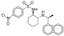 N-[(1R,2R)-2-[[(1R)-1-(1-Naphthyl)ethyl]amino]cyclohexyl]-4-nitrobenzenesulfonamide CAS#: 908598-58-3
