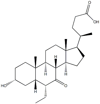 3α-hydroxy-6-ethyl-7-keto-5β-cholan-24-oic acid CAS#: 915038-26-5