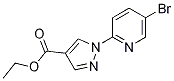 1-(5-bromo-pyridin-2-yl)-1H-pyrazole-4-carboxylic acid ethyl ester CAS#: 915394-68-2