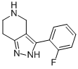 3-(2-FLUOROPHENYL)-4,5,6,7-TETRAHYDRO-2H-PYRAZOLO[4,3-C]PYRIDINE CAS#: 916423-12-6