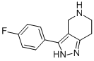 3-(4-FLUOROPHENYL)-4,5,6,7-TETRAHYDRO-2H-PYRAZOLO[4,3-C]PYRIDINE CAS#: 916423-52-4