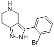 3-(2-BROMOPHENYL)-4,5,6,7-TETRAHYDRO-2H-PYRAZOLO[4,3-C]PYRIDINE CAS#: 916423-54-6
