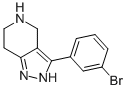3-(3-BROMOPHENYL)-4,5,6,7-TETRAHYDRO-2H-PYRAZOLO[4,3-C]PYRIDINE CAS#: 916423-55-7