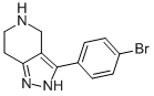 3-(4-BROMOPHENYL)-4,5,6,7-TETRAHYDRO-2H-PYRAZOLO[4,3-C]PYRIDINE CAS#: 916423-56-8
