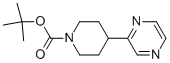 4-(2-Pyrazinyl)-1-piperidinecarboxylic acid 1,1-dimethylethyl ester CAS#: 921613-02-7