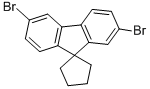 SPIRO[CYCLOPENTANE-1,9'-(2,6-DIBROMO-FLUORENE)] CAS#: 925890-09-1
